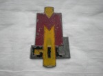 Fascist GIL sew on badge worn by youth organizations on sleeve $ 65.00 US